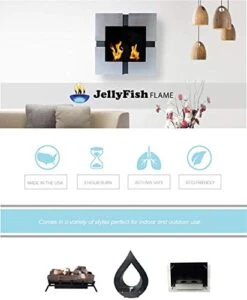 Real JellyFish Flame Premium Gel Fuel 24 Cans Indoor Or Outdoor Made In USA 13oz 6 Real JellyFish Flame Premium Gel Fuel 24 Cans Indoor Or Outdoor Made In USA 13oz -Solo Stoves Shop 41wl96zV9xL