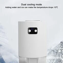 Liftable 2 In 1 Evaporative Air Cooler Fan, Desktop Spray Water Cooling Fan, 4 Modes W/Cooling & Humidification, Timing, W/ 3 Wind Speeds, Digital Display -Solo Stoves Shop 41zWeAUjjHS
