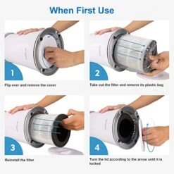 Azeus Air Purifier For Large Rooms (C8 Filter) -Solo Stoves Shop 510oFnDCrWL