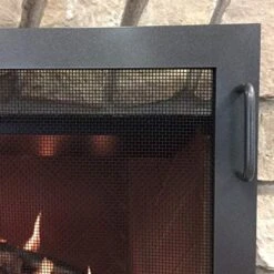 Design Specialties Fireplace Ivy Design Screen (Bronze, Small) 10 Design Specialties Fireplace Ivy Design Screen (Bronze, Small) -Solo Stoves Shop 511m1YeyarL