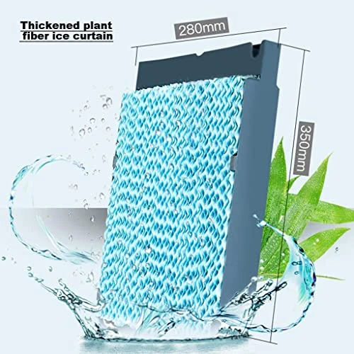 MNSSRN Evaporative Cooler For Heating Cooling, 3 Fan Speed Smart Remote Control, 12 Hours Timer, 8L Portable Air Cooler 4 MNSSRN Evaporative Cooler For Heating Cooling, 3 Fan Speed Smart Remote Control, 12 Hours Timer, 8L Portable Air Cooler - Image 4