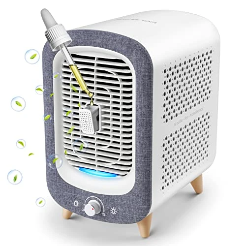 Jafända Cute Bedroom Air Purifiers For 780 Sq Ft, Retro Design, Essential Oil Diffuser & Bladeless Fan Combo, HEPA Carbon Filters Remove Dust Smoke Allergies VOCs Odors For Kids, Office 1 Jafända Cute Bedroom Air Purifiers For 780 Sq Ft, Retro Design, Essential Oil Diffuser & Bladeless Fan Combo, HEPA Carbon Filters Remove Dust Smoke Allergies VOCs Odors For Kids, Office