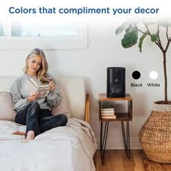 Medify Air MA-14 Air Purifier With H13 True HEPA Filter | 200 Sq Ft Coverage | For Allergens, Wildfire Smoke, Dust, Odors, Pollen, Pet Dander | Quiet 99.7% Removal To 0.1 Microns | White, 1-Pack -Solo Stoves Shop 513FlcqzrYL