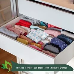 VacYaYa 100 Gram(10Packs) Food Grade Moisture Absorbers Silica Gel Packs Desiccant For Storage,Food Safe Dessicant Silica Gel Packets For Moisture Storage Control -Solo Stoves Shop 513h6HPCjyS