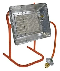 Sealey LP14 Space Warmer Propane Heater With Stand 14,330Btu/hr, Floor, Multi Colour -Solo Stoves Shop 514Od5KbpIL