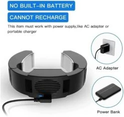 JYYBN Neck Cooler USB Power Supply Type Air Conditioner Portable Cooler Neck Cooling Fan For Outdoor Birthday Present Gift -Solo Stoves Shop 515aFh46WzL