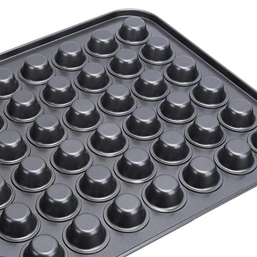 Non-Stick Mini Muffin Pan,Muffin Pan,Muffin Pan For Baking,48Cup NonStick Mini Round Cupcake Pan Tray Baking Mould Bakeware Cooking Accessory 5 Non-Stick Mini Muffin Pan,Muffin Pan,Muffin Pan For Baking,48Cup NonStick Mini Round Cupcake Pan Tray Baking Mould Bakeware Cooking Accessory - Image 5