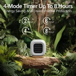 SWEETFULL Space Heater For Indoor Use, 1500W Portable Electric Heater W/4 Mode Timers, Small Ceramic Heater Fan For Office Room Bedroom Desk（Quiet Heat Up 220Ft²） -Solo Stoves Shop 517U85fnZgL