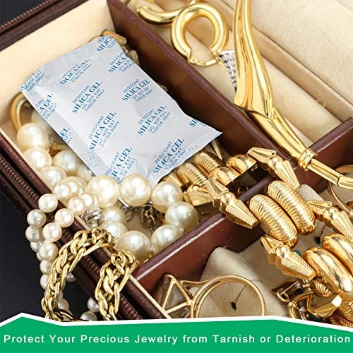 O2frepak 10 Gram(100Packs) Food Grade Moisture Absorbers Silica Gel Packs Desiccant For Storage,Food Safe Dessicant Silica Gel Packets For Moisture Storage Control 4 O2frepak 10 Gram(100Packs) Food Grade Moisture Absorbers Silica Gel Packs Desiccant For Storage,Food Safe Dessicant Silica Gel Packets For Moisture Storage Control - Image 4