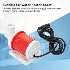 Mini Submersible Water Pump, Brushless Circulating Water Pump Silent Mini Submersible Household Pump DC12V 10W 3.3Meter Lift For Aquarium Fish Tank, Pond, Fountain -Solo Stoves Shop 519xdnFgJQL
