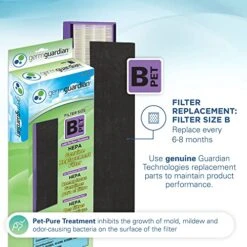 Germ Guardian Air Purifier For Homes With Pets, H13 Pet HEPA Filter, Removes Pet Dander, Dust, Allergens, Smoke, Pollen, Odors, Mold, UV-C Light Helps Kill Germs, 22 Inch, Black, AC4300BPTCA 13 Germ Guardian Air Purifier For Homes With Pets, H13 Pet HEPA Filter, Removes Pet Dander, Dust, Allergens, Smoke, Pollen, Odors, Mold, UV-C Light Helps Kill Germs, 22 Inch, Black, AC4300BPTCA -Solo Stoves Shop 51AQrzL7BTL