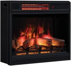 ClassicFlame 23II042FGL 3D Infrared Quartz Fireplace Insert With Safer Plug And Sensor, 23" -Solo Stoves Shop 51Bo6LcXJnL. AC