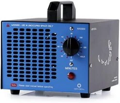 AIRTHEREAL MA5000 Commercial Ozone Generator, 5000mg/h O3 Machine Home Air Ionizers Deodorizer For Rooms, Smoke, Cars And Pets, Blue -Solo Stoves Shop 51CF7YnFCBL. AC