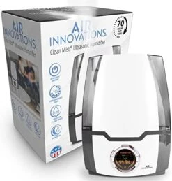 Air Innovations Humidifiers For Bedroom Huge 6.2L Tank Runs For 70 Hours For Large Room Up To 400 Sq Ft Cool Mist Humidifier 360 Degree Rotating Nozzle Ideal For Baby Room And Plants MH-505A Gray -Solo Stoves Shop 51D4q6t0yTL. AC