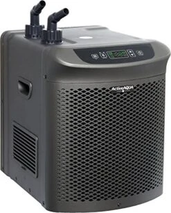 Active Aqua AACH25HP Hydroponic Water Chiller Cooling System, 1/4 HP, Rated BTU Per Hour: 3,010, User-Friendly,Black