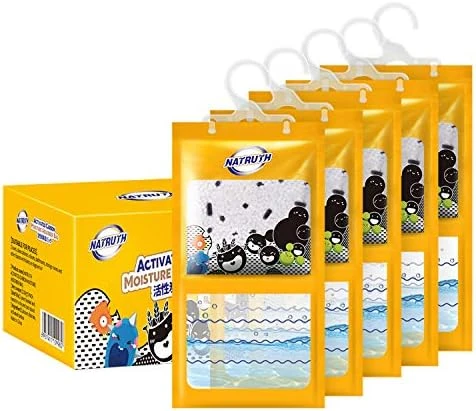 NATRUTH 12-PACK Moisture Absorber Bags With Lavender,Desiccant Hanging Bag Use For Kitchen Bathroom Wardrobe, Eliminates Odors,Odor Absorber Humidity Packs, Hanging Closet Dehumidifier Bags For Closet 7 NATRUTH 12-PACK Moisture Absorber Bags With Lavender,Desiccant Hanging Bag Use For Kitchen Bathroom Wardrobe, Eliminates Odors,Odor Absorber Humidity Packs, Hanging Closet Dehumidifier Bags For Closet - Image 7