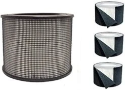 BlueBird Filters Replacement HEPA Filter & Carbon Pre Filter Kit For Honeywell 50250 50250-S OEM Part Number 24000 (1 HEPA + 1 Carbon Pre-Filter) -Solo Stoves Shop 51E3HXpgBXL. AC