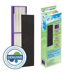 Germ Guardian Filter B Pet Pure HEPA Genuine Air Purifier Replacement Filter, Removes 99.97% Of Pollutants For AC4825, AC4850, AC4870, CDAP4500, AC4900, AC4300, AP2200, Black/Purple, FLT4850PT 9 Germ Guardian Filter B Pet Pure HEPA Genuine Air Purifier Replacement Filter, Removes 99.97% Of Pollutants For AC4825, AC4850, AC4870, CDAP4500, AC4900, AC4300, AP2200, Black/Purple, FLT4850PT -Solo Stoves Shop 51F7IyDZugL