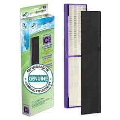 Germ Guardian Filter C Pet Pure HEPA Genuine Air Purifier Replacement Filter, Removes 99.97% Of Pollutants, For AC5000, AC5250, AC5300, AC5350, CDAP5500, AP2800, Black/Purple, FLT5250PT