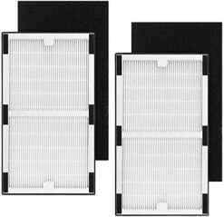 Replacement Filter C For Idylis IAF-H-100C, IAP-10-200, IAP-10-280, 2 Pack Type C True Hepa Filter & 2 Activated Carbon Pre-Filter) -Solo Stoves Shop 51HHbNehBiL. AC