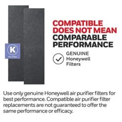 Honeywell HFD-120-Q QuietClean Air Purifier With Permanent Washable Filters, Medium Rooms (170 Sq. Ft.), Black 8 Honeywell HFD-120-Q QuietClean Air Purifier With Permanent Washable Filters, Medium Rooms (170 Sq. Ft.), Black -Solo Stoves Shop 51I5v3fGowL