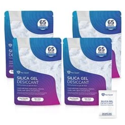(260 Count) 5 Gram Silica Packets For Food Storage - Food Grade Silica Packets Desiccant Packs Desiccant Packets Dessicant Packs Silica Gel Packs Food Safe Food Moisture Absorber Packets Silica Gel