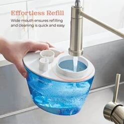 Cool Mist Humidifiers For Bedroom - 2.2L Water Tank, Baby, Office, Quiet Ultrasonic Air Vaporizer, Adjustable Mist Level, 360 Nozzle Rotation, Auto-Shut Off, Large Area Humidifier Easy Fill And Clean 9 Cool Mist Humidifiers For Bedroom - 2.2L Water Tank, Baby, Office, Quiet Ultrasonic Air Vaporizer, Adjustable Mist Level, 360 Nozzle Rotation, Auto-Shut Off, Large Area Humidifier Easy Fill And Clean -Solo Stoves Shop 51JvReCn63L