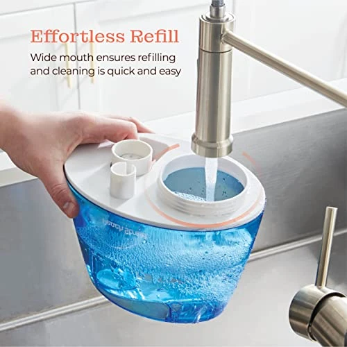 Cool Mist Humidifiers For Bedroom - 2.2L Water Tank, Baby, Office, Quiet Ultrasonic Air Vaporizer, Adjustable Mist Level, 360 Nozzle Rotation, Auto-Shut Off, Large Area Humidifier Easy Fill And Clean 4 Cool Mist Humidifiers For Bedroom - 2.2L Water Tank, Baby, Office, Quiet Ultrasonic Air Vaporizer, Adjustable Mist Level, 360 Nozzle Rotation, Auto-Shut Off, Large Area Humidifier Easy Fill And Clean - Image 4