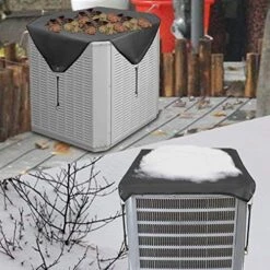 Jeacent Air Conditioner Cover For Outside Units, Heavy Duty Winter Top -Solo Stoves Shop 51KOqvnvXqL