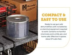 SnapSafe Reusable Canister Dehumidifier, 75902 - Portable, Easy To Use Moisture Absorbers For Gun Safes & Cabinets - Prevent Moisture Damage For Gun Safe Accessories, Firearms In Your Gun Vault -Solo Stoves Shop 51LQVIoXz2L