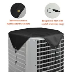 Jeacent Air Conditioner Cover For Outside Units, Heavy Duty Winter Top