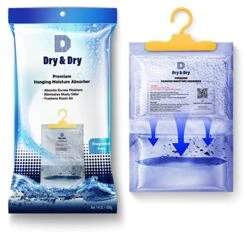 Dry & Dry 8 Pack[7 OZ] Premium Moisture Absorbers Dehumidifiers For Home Dehumidifier For Basement Dehumdifiers For Bedroom Small Dehumidifiers - Dehumidifiers Moisture Absorber -Solo Stoves Shop 51LxKCd5cxL