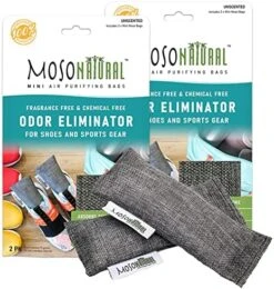 Moso Natural Mini Air Purifying Bags. A Scent Free Odor Eliminator For Shoes, Gym Bags And Sports Gear. Premium Moso Bamboo Charcoal Odor Absorber. (2 Packs Of 2. 4 Total) 12 Moso Natural Mini Air Purifying Bags. A Scent Free Odor Eliminator For Shoes, Gym Bags And Sports Gear. Premium Moso Bamboo Charcoal Odor Absorber. (2 Packs Of 2. 4 Total) -Solo Stoves Shop 51MI9il WRL. AC
