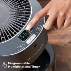 Honeywell Top Fill Tower Humidifier, Digital Humidistat, Black – Cool Mist Humidifier For Bedroom, Home Or Office With Space Saving Tower Design 8 Honeywell Top Fill Tower Humidifier, Digital Humidistat, Black – Cool Mist Humidifier For Bedroom, Home Or Office With Space Saving Tower Design -Solo Stoves Shop 51MnWA7kuNS