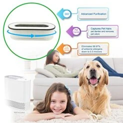 Flintar RP-AP068 3-in-1 H13 Grade True HEPA Replacement Filter, Compatible With RENPHO Compact Air Purifier RP-AP068, 2-Pack 8 Flintar RP-AP068 3-in-1 H13 Grade True HEPA Replacement Filter, Compatible With RENPHO Compact Air Purifier RP-AP068, 2-Pack -Solo Stoves Shop 51PcaXG8zML