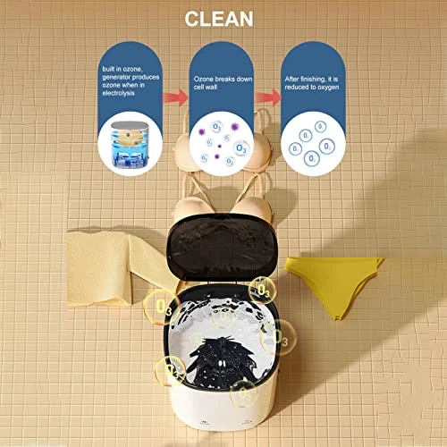 Mini Washing Machine ABS 4.5L 2000mA 24W 12V Blue Light Household Portable Washer For T Shirts Underwear Socks US Plug 100‑240V, Portable Washing Machine, 6 Mini Washing Machine ABS 4.5L 2000mA 24W 12V Blue Light Household Portable Washer For T Shirts Underwear Socks US Plug 100‑240V, Portable Washing Machine, - Image 6