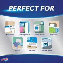 DampRid Refillable Moisture Absorber, 11 Oz., 6-Pack – Fresh Scent Moisture Absorbers, 10% More Absorbing Power*, Eliminates Musty Odors For Fresher, Cleaner Air -Solo Stoves Shop 51RLCYNB3zL