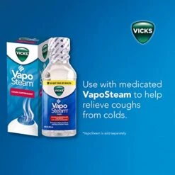 Vicks EasyCare+ Top Fill Filter-Free Cool Mist Humidifier, Small Room–For Vapors 2 Ways –Works With Vicks VapoPads And VapoSteam, White -Solo Stoves Shop 51Si6xMyYyL