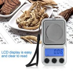 Upgraded Portable Mini Kitchen Scale, LCD Digital Electronic Pocket Scale 600g, High Sensitivity Jewelry Scales For 6 Units Conversion, Upgraded Portable Mini Kitchen Scale, LCD Digital Digital S
