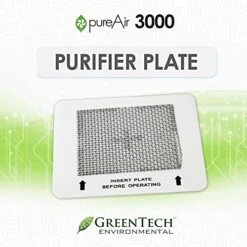 GreenTech Environmental PureAir 3000 Purification Plate - Replacement Plate For PureAir 3000 - Portable Air Purifier And Air Cleaner, Air Purifiers For Home, Office, And Bedroom, 3000 Square Feet -Solo Stoves Shop 51VFDxuExbS