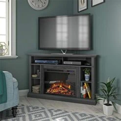 Ameriwood Home Overland Electric Corner 50", White Fireplace TV Stand 10 Ameriwood Home Overland Electric Corner 50", White Fireplace TV Stand -Solo Stoves Shop 51WDOMrFiWL. AC