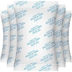 O2frepak 10 Gram(100Packs) Food Grade Moisture Absorbers Silica Gel Packs Desiccant For Storage,Food Safe Dessicant Silica Gel Packets For Moisture Storage Control
