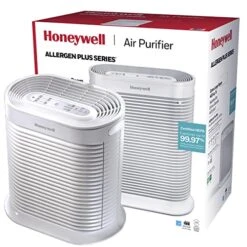 Honeywell HPA304 HEPA Air Purifier For Extra Large Rooms - Microscopic Airborne Allergen+ Reducer, Cleans Up To 2250 Sq Ft In 1 Hour - Wildfire/Smoke, Pollen, Pet Dander, And Dust Air Purifier – White