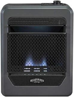 Bluegrass Living Propane Gas Vent Free Blue Flame Gas Space Heater With Blower And Base Feet - 30,000 BTU, T-Stat Control - Model# B30TPB-BB -Solo Stoves Shop 51aI0MalRpL. AC
