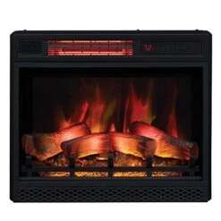 ClassicFlame 23II042FGL 3D Infrared Quartz Fireplace Insert With Safer Plug And Sensor, 23" -Solo Stoves Shop 51b9nlOqysL
