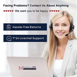 Megawise Cool Mist Humidifier With Top Refill Design, 2L Capacity, High Mist Output, No Leakage, And 7 Color Night Light -Solo Stoves Shop 51cJZkuisWS