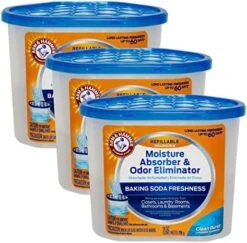 Arm & Hammer Fragrance Free Refillable Moisture Absorber And Odor Eliminator 14 Oz.(Pack Of 3) -Solo Stoves Shop 51d1VurHjbL. AC