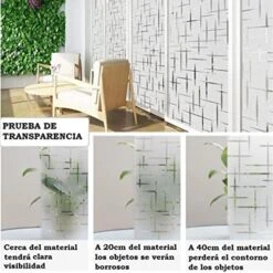 Frosted Window Privacy Film, Non Adhesive Static Cling UV Blocking Removable Window Clings, Opaque Window Stickers, Vinyl Window Coverings -Solo Stoves Shop 51eKAPgOVrL