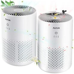 Air Purifier For Bedroom 2Pack White (KQ-31 White)