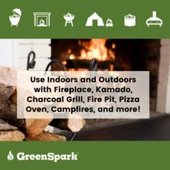 GreenSpark Firestarters Square 160 Pcs Natural Fire Starters For Grill, Smoker, Pizza Oven, BBQ, Wooden & Pellet Stove, Fire Pit, Long Burn, Waterproof,All Weather, Safe For Indoor/Outdoor Use -Solo Stoves Shop 51gZQH7F9uL